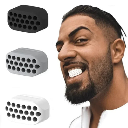 Jaw Exerciser Facial Gym Fitness Ball Jaw Muscle Training Double Chin Reducer Neck Face Slimming Mouth Jaw